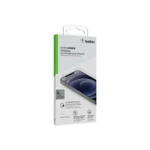 Verre trempé protection décran pour iPhone 12 Pro max Belkin image-1