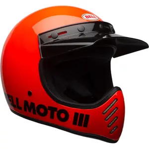 Motorrad-Integralhelm Bell Moto-3 - Classic image-2