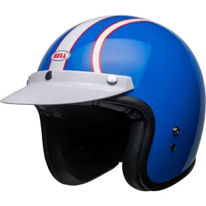 Jet-Motorradhelm Bell Custom 500 Six Days Steve McQueen image-0