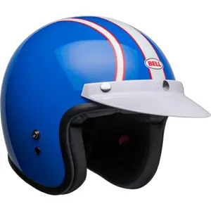 Jet-Motorradhelm Bell Custom 500 Six Days Steve McQueen image-1
