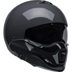 Motorcykelhjelm med fuldt ansigt Bell Broozer - Duplet Gloss image-3