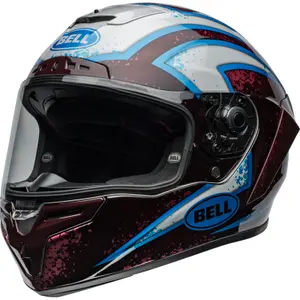 Capacete de motociclista de rosto inteiro Bell Race Star DLX Flex image-1