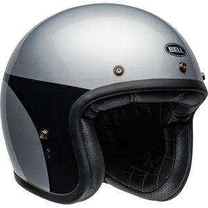 8009207001-casco-da-moto-jet-bell-custom-500-telaio-nero-argento-lucido