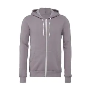 Capuchon met volledige rits Bella + Canvas