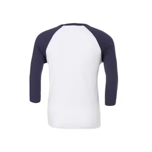T-shirt 3/4 sleeve Bella + Canvas Baseball image-1