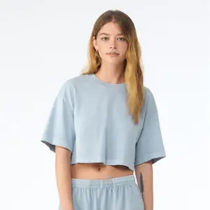 Women's crop T-shirt Bella + Canvas Heavyweight image-2