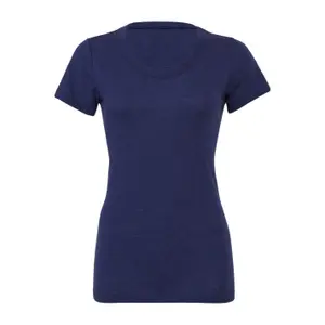 T-Shirt mit Rundhalsausschnitt, Damen Bella + Canvas Triblend image-0