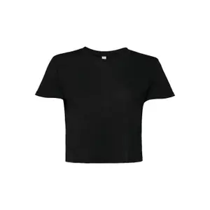 Crop T-Shirt Frau Bella + Canvas Flowy image-0