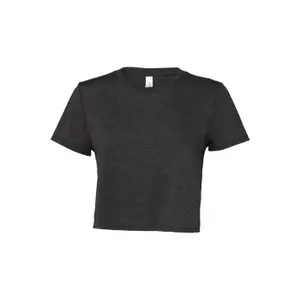 Crop T-Shirt Frau Bella + Canvas Flowy image-0