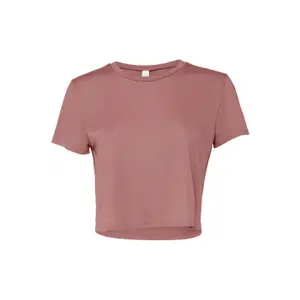 Crop T-Shirt Frau Bella + Canvas Flowy image-0