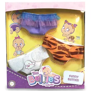 Decorated doll diapers Bellies (x3) image-0