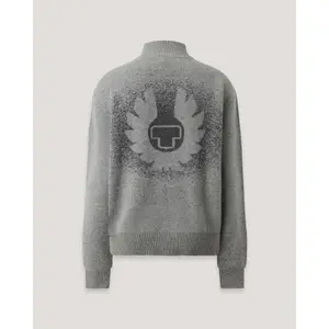 Pull col rond 1/2 zip Belstaff Competition Spray image-1
