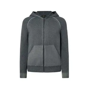 Felpa con cerniera a cappuccio Belstaff Garment Dye Aspect