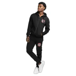 Sweatshirt com capuz e fecho de correr Benlee Kings image-1