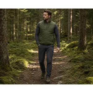 Sleeveless Puffer Jacket Bennon Sutura image-1