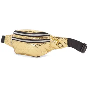 Padded patent leather fanny pack for children Benzi Surt image-0
