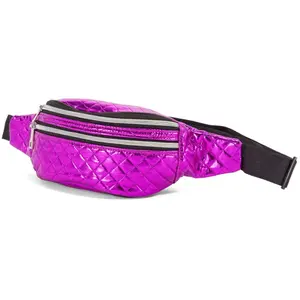 Padded patent leather fanny pack for children Benzi Surt image-2