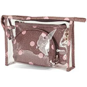 Children's polka-dot toilet bags Benzi (x3) image-0