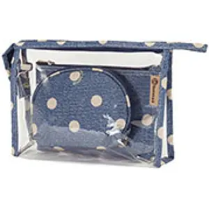 Children's polka-dot toilet bags Benzi (x3) image-1