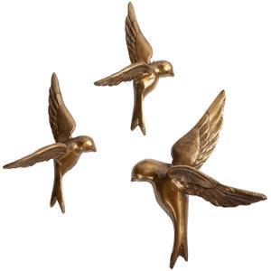 800004-b-decorative-birds-bepurehome-avaler-too-x3-antique-brass-22x15x7-cm