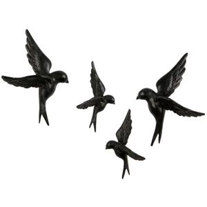800898-z-decorative-birds-bepurehome-avaler-x4-black-22x14x8-cm