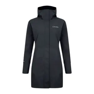 Lange Wasserdichte Jacke, Damen Berghaus Omeara