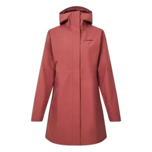Lange Wasserdichte Jacke, Damen Berghaus Omeara
