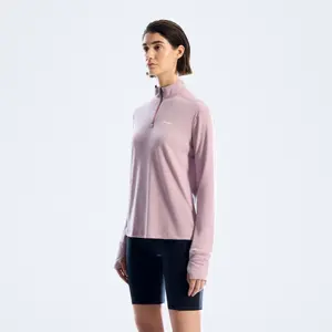 Dół koszulki z długim rękawem ½ zip damski Berghaus Ivyhill image-4