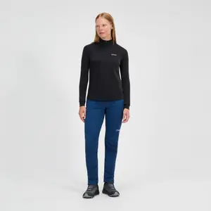 Dół koszulki z długim rękawem ½ zip damski Berghaus Ivyhill image-2
