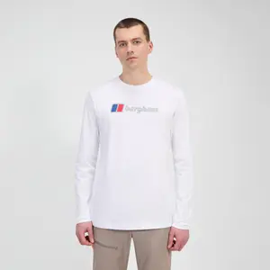 Langarm-T-Shirt mit großem Logo Berghaus image-3