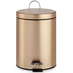 Poubelle à pédale en métal Berilo image-2