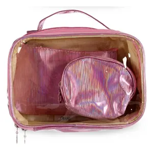 Set of 3 plastic toilet bags for children Berilo image-1