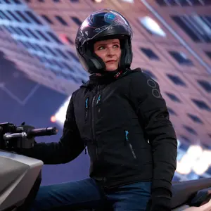 Motorcycle jacket woman Bering Scoop image-2