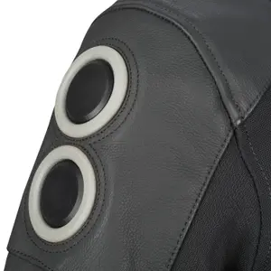 Læderjakke til motorcykel Bering Radial image-4