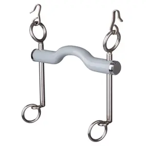 Mors na uzde pro koně s jazykovým průchodem, tvrdý Beris