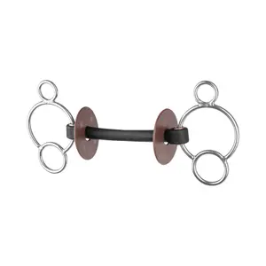 3- oder 4-Ring-Gebiss für Pferde Beris Pure