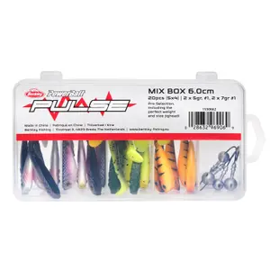 Kit di esche con teste piombate Berkley Pulse Shad (x20) image-0