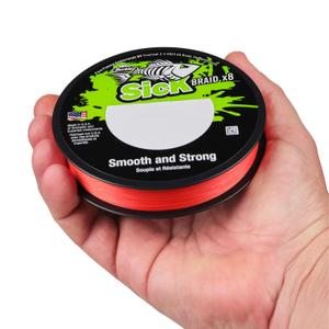 Carnivorous braid Berkley Bskb1b30 Bk Sick Brd image-2