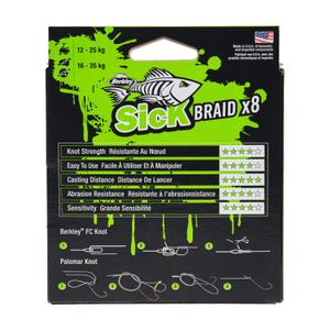Carnivorous braid Berkley Bskb1b30 Bk Sick Brd image-5