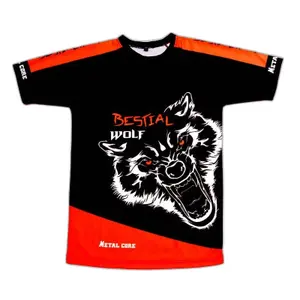 speedy0-t-shirt-running-bestial-wolf-noir-rouge