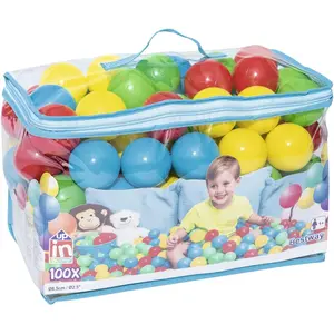 Bag of 100 balls for swimming pool Bestway image-2