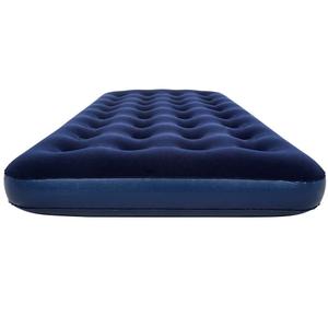 Flocked inflatable mattress bed Bestway image-1