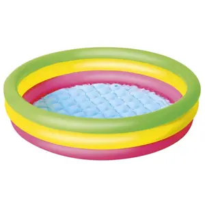 925074-uppblasbar-pool-med-uppblasbar-botten-3-babyringar-bestway-mangfargad-102x25-cm
