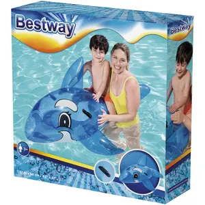 Outdoor games inflatable whale to ride Bestway image-1