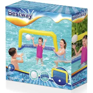 Children's inflatable water polo goal Bestway image-4