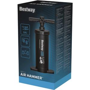 a1501245-pompe-a-main-bestway-air-hammer-noir-2-8-l