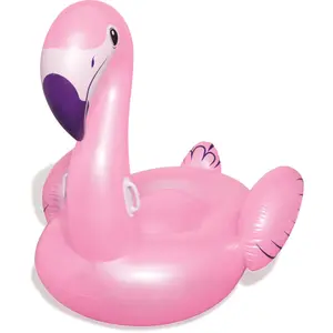 a1900760-children-s-swimming-buoy-bestway-chevauchable-flamant-pink-purple-173-cm