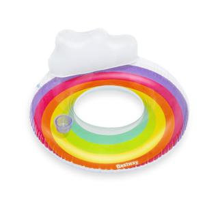 a2300112-schwimmring-regenbogen-bestway-mehrfarbig-107-cm