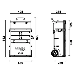 Tool Cart Beta RAL2011 image-2