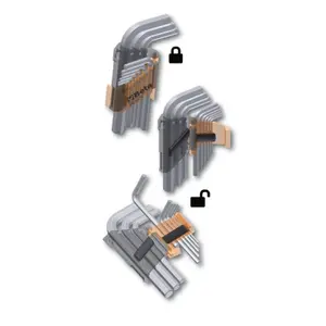 Clé mâles à 6 pans coudés Beta (x9) image-1